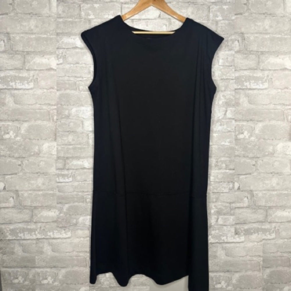 EUC Prologue Shift Elegant Sleeveless Dress  Size XXL (Black) RN17730